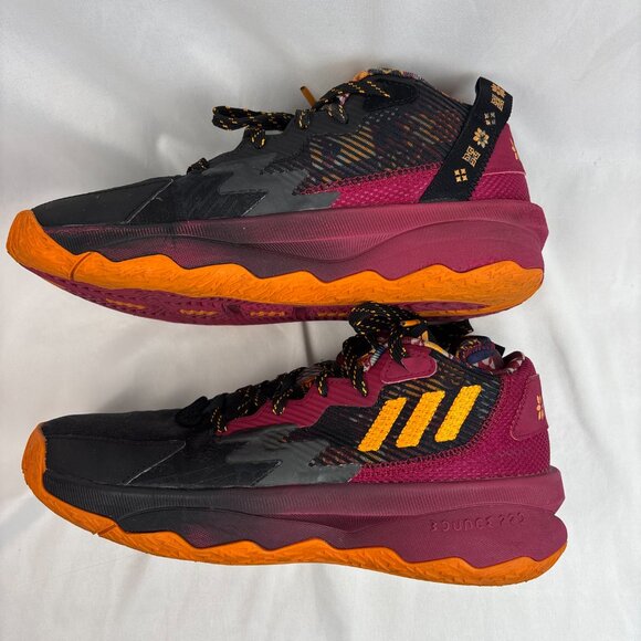 Adidas Dame 8 EXTPLY Chinese New Year Men’s Basketball Shoes 6.5 Damian Lillard - Picture 7 of 15